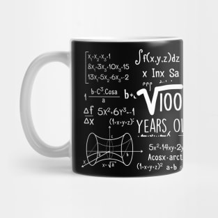 10. Geburtstag Party Geschenk Wurzel 100 Years Old Mathe Mug